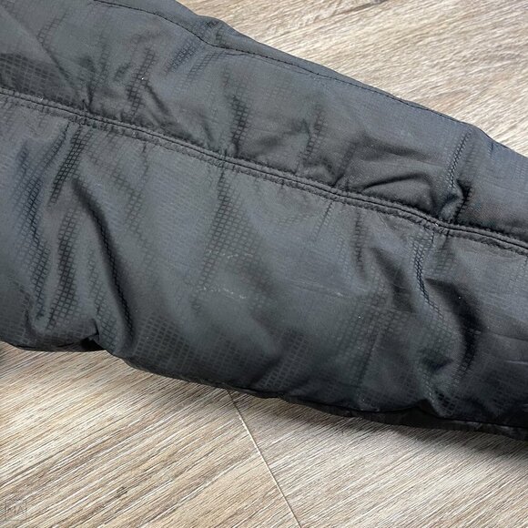 Woolrich Women's Duck Down Jacket/Coat Quilted Winter Size L Black - Picture 8 of 13